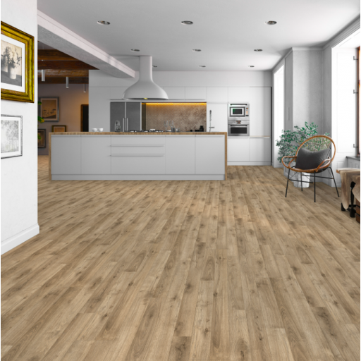Ламинат Kronostar Caspian ДУБ ЛЕОНИС D50387 32 класс толщина 8 мм без фаски